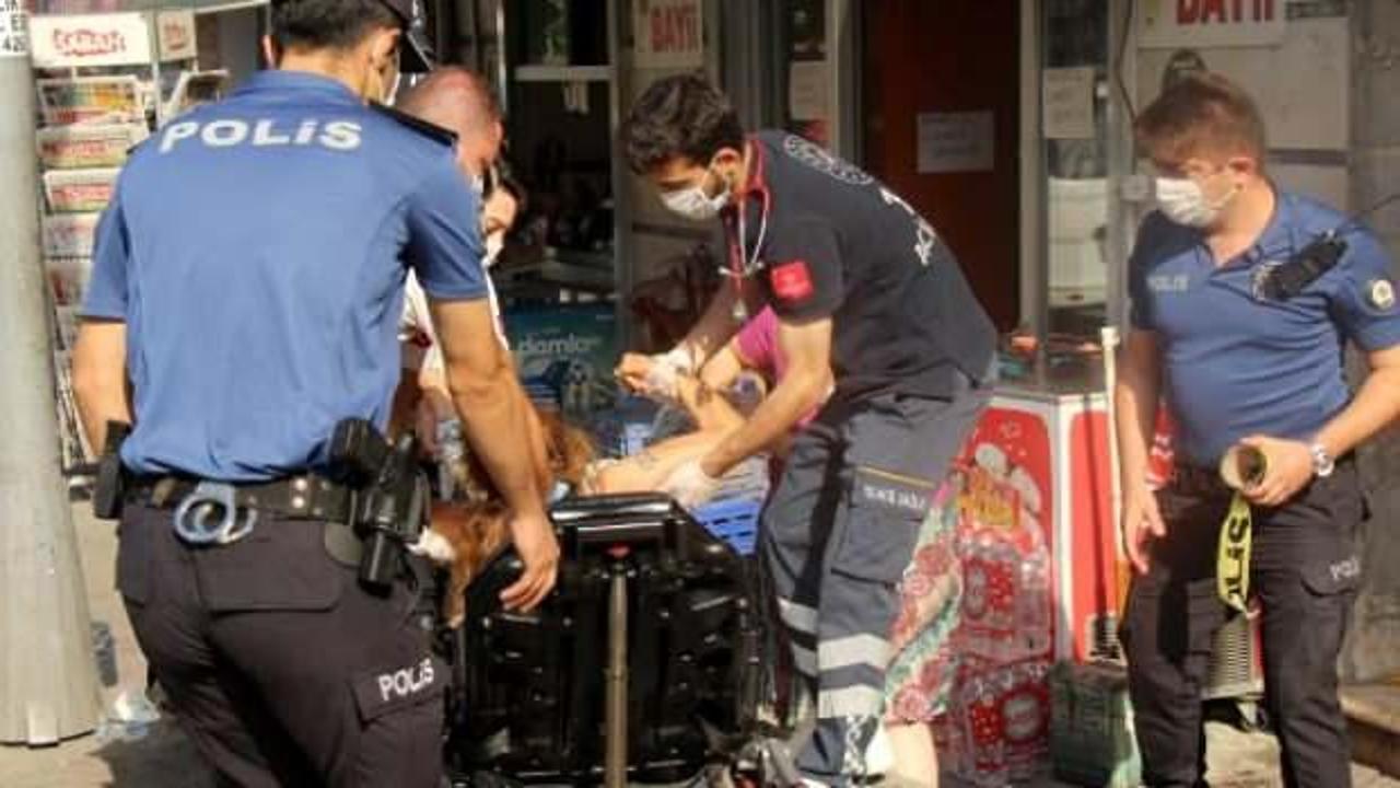 Beyoğlu İlçe Emniyet Müdürlüğü önünde kadına silahlı saldırı