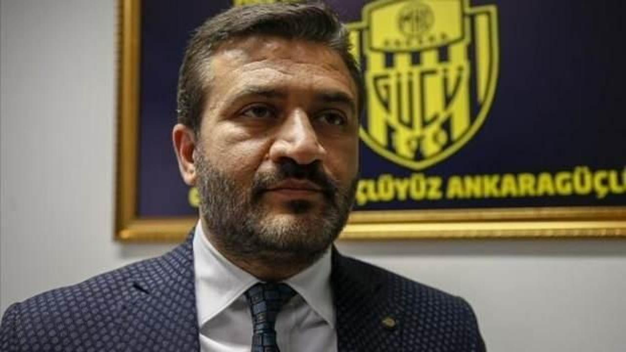 Ankaragücü Başkanı Fatih Mert: ''Fenerbahçe'nin yanındayız''