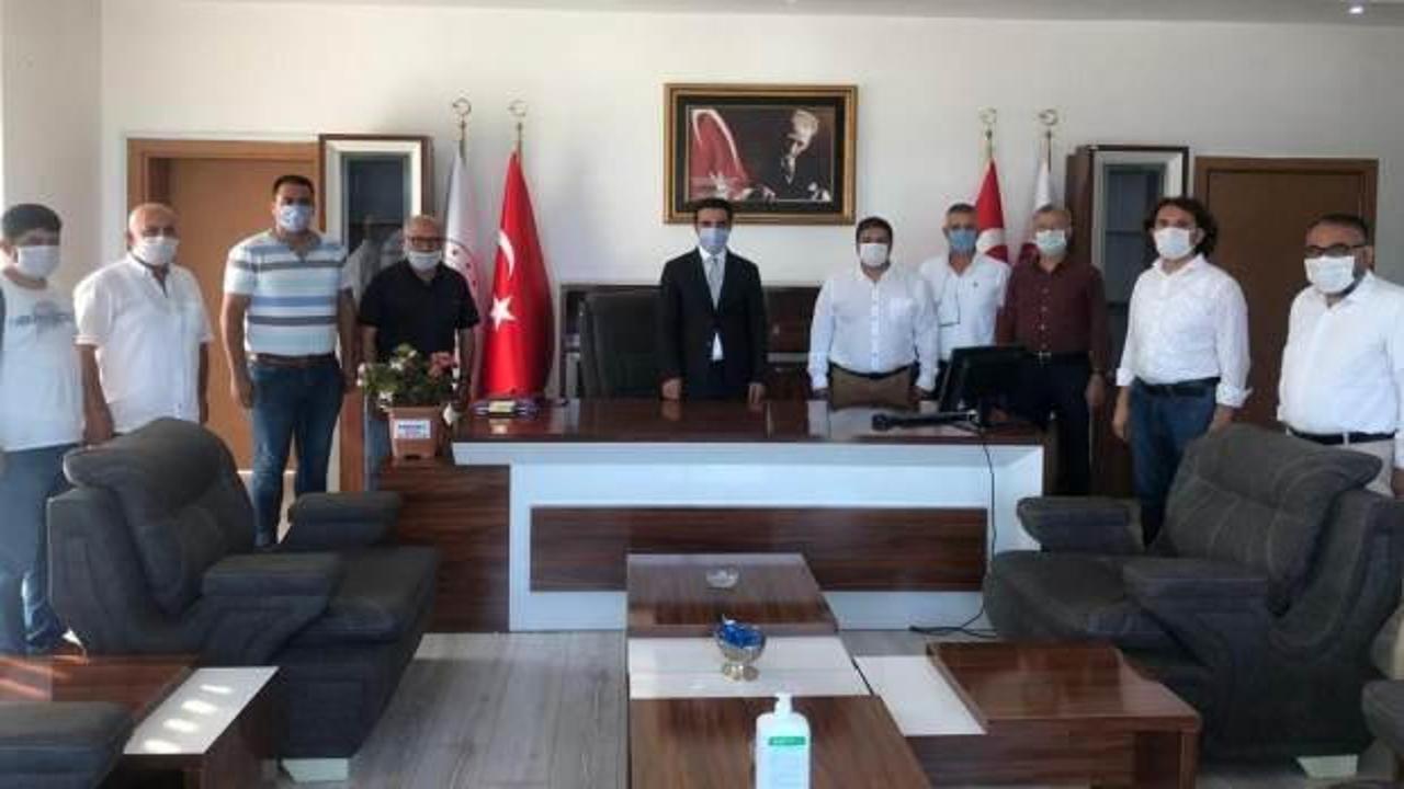 Gazetecilerden Başsavcı Yaşar Özkan’a hayırlı olsun ziyareti