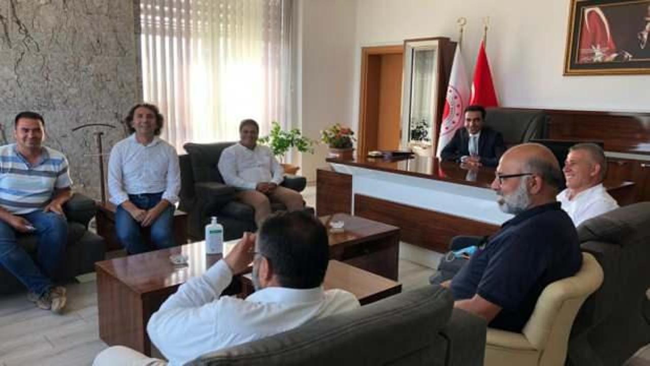 Gazetecilerden Başsavcı Yaşar Özkan’a Hayırlı Olsun Ziyareti.