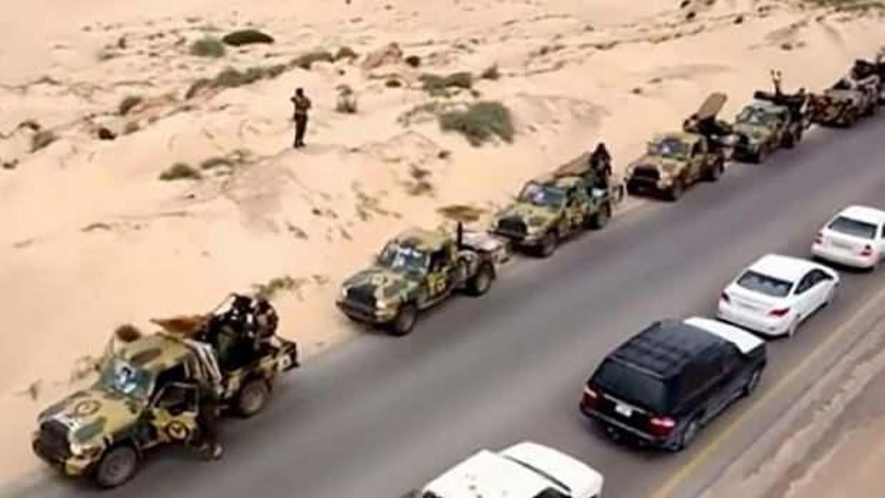 Libya'da UMH güçleri Sirte'ye yığınak yapıyor