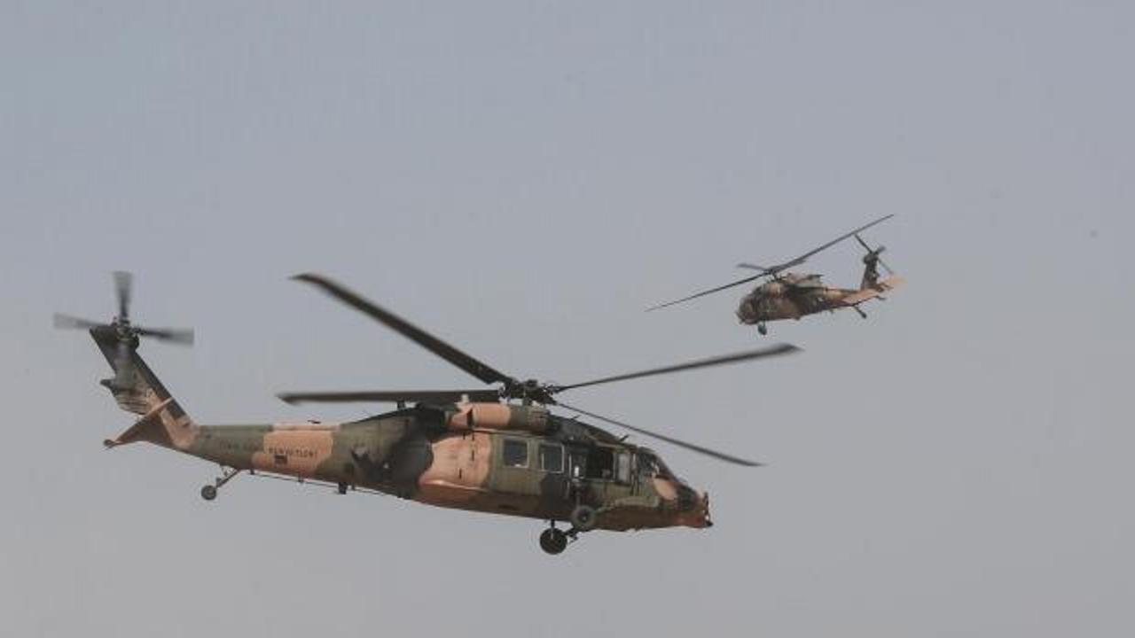 Zorunlu iniş: Operasyondan dönen helikopter arıza yaptı