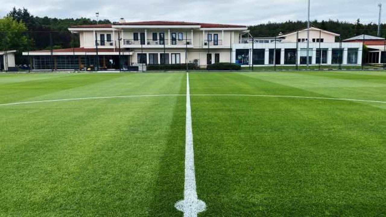 Beşiktaş'ın antrenman sahası yenilendi