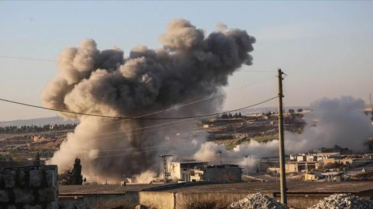 Rus savaş uçakları İdlib çevresindeki köylere saldıdrı: 6 yaralı