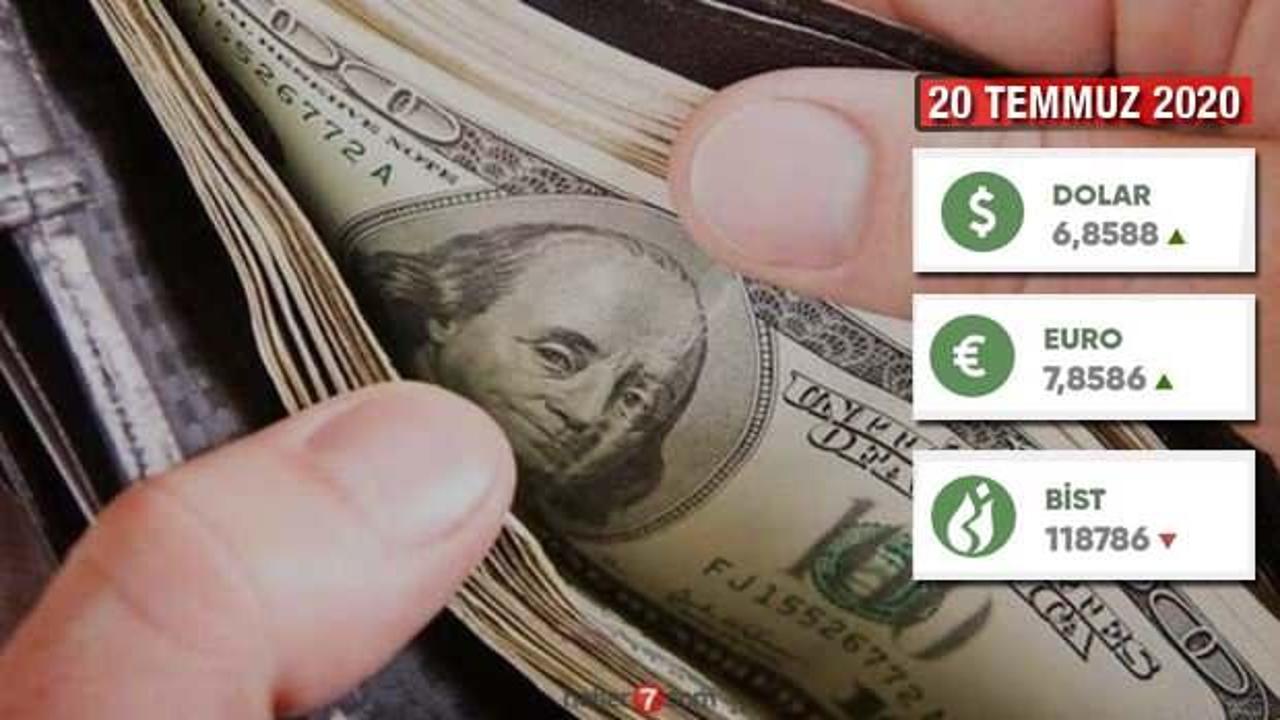 20 Temmuz 2020 Dolar kaç TL oldu? Dolar Euro Sterlin güncel alış satış fiyatı!