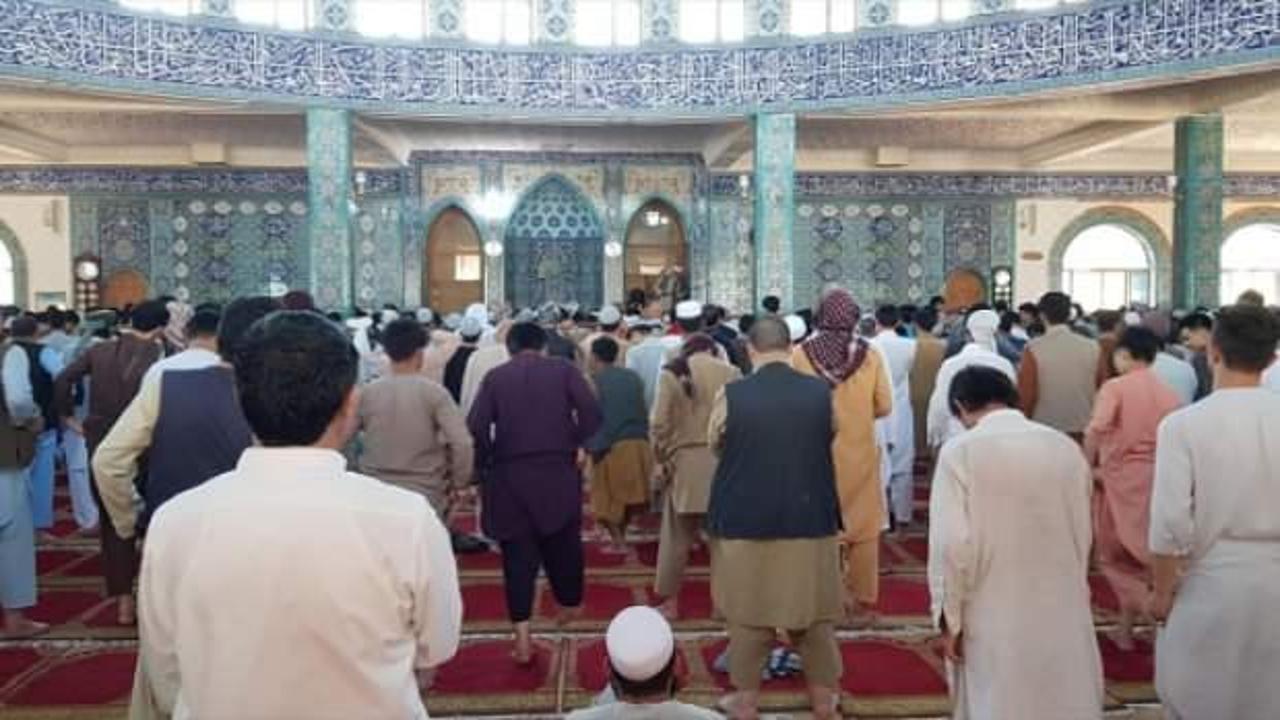 Afganistan'da Ayasofya Camii için şükür namazı kılındı