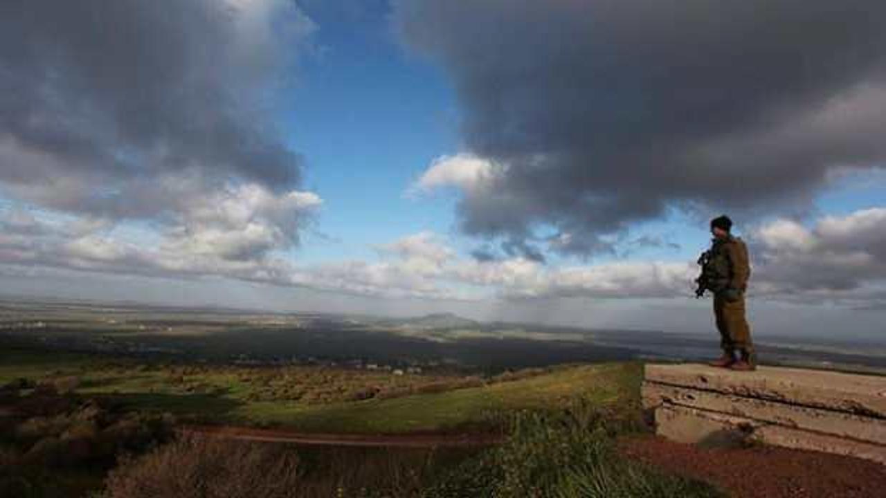 İsrail, Golan Tepeleri üzerindeki hava sahasını kapattı