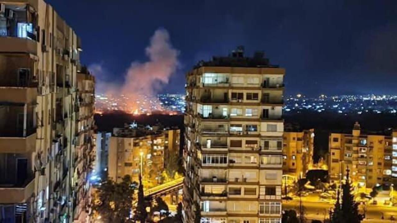 Esed rejiminden İsrail'in Şam'a hava saldırısı düzenlediği iddiası