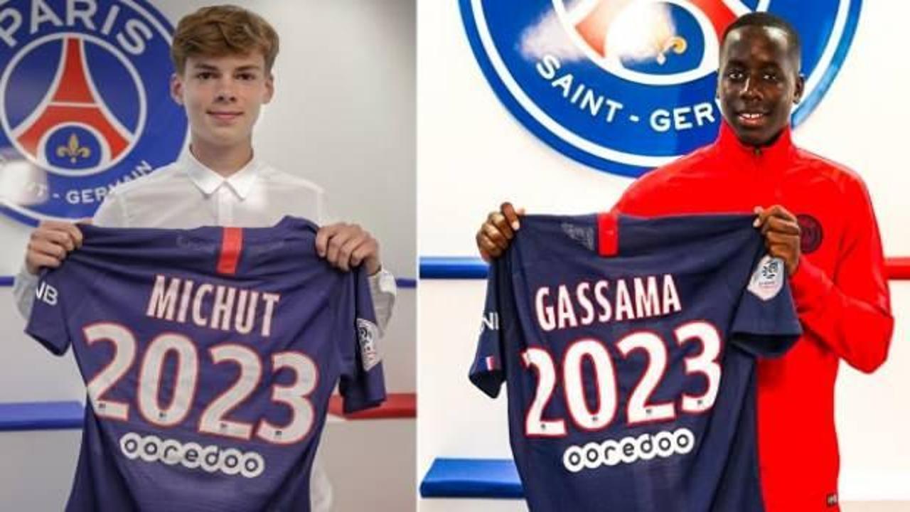 PSG'den iki genç futbolcuya profesyonel sözleşme