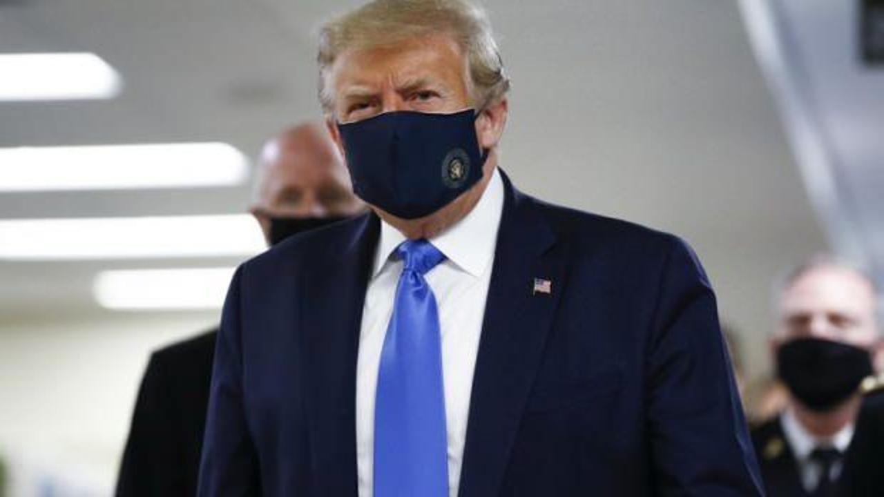 Trump'tan maskeli 'vatanseverlik' mesajı