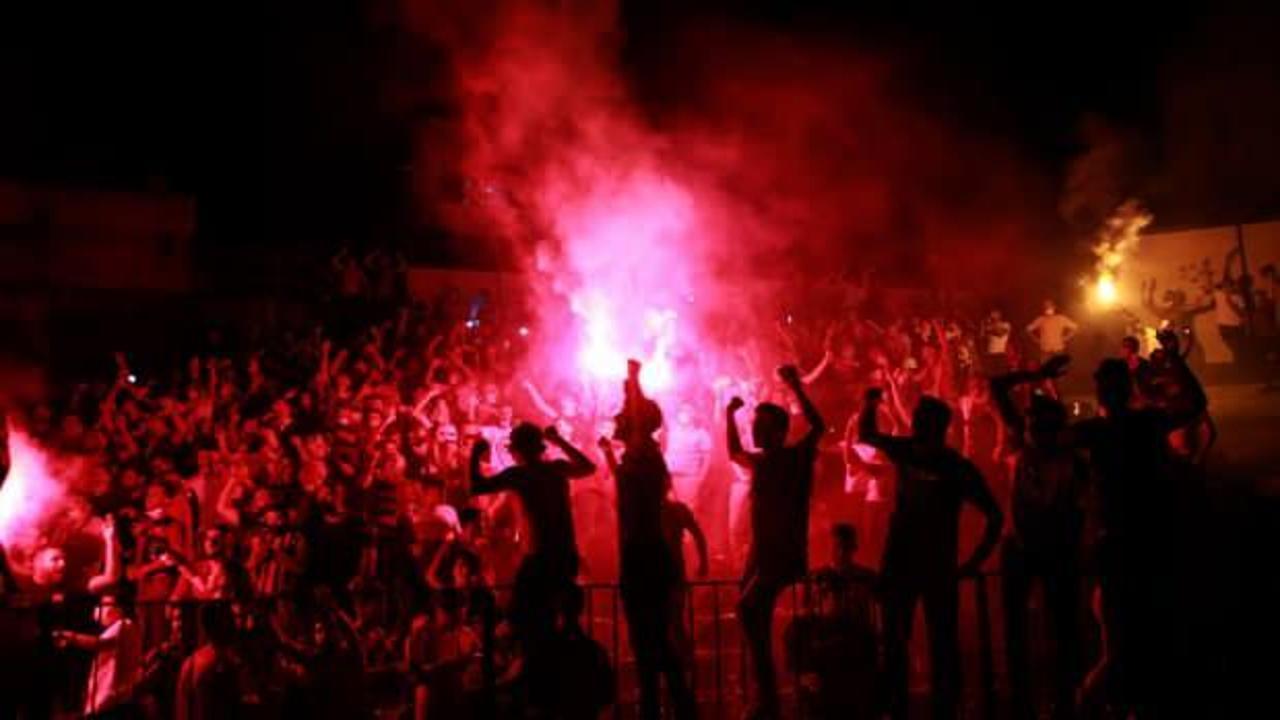 Fatih Karagümrük taraftarından Süper Lig coşkusu