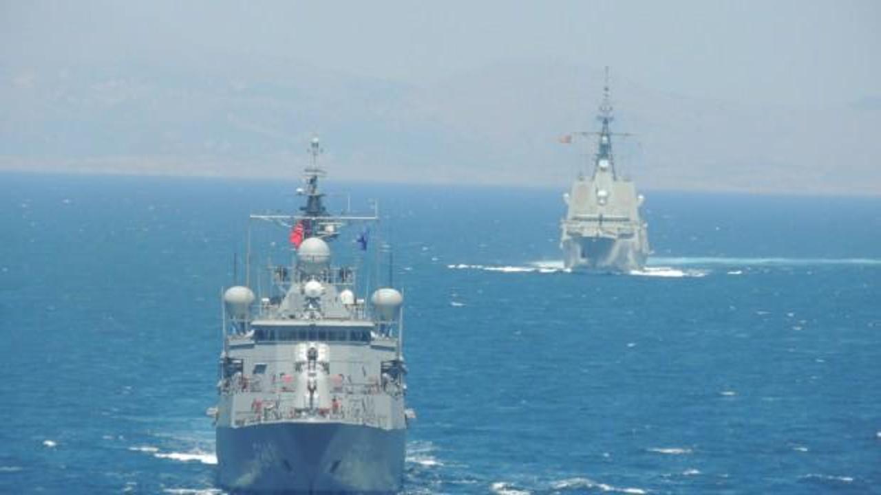 MSB: Kuzey Ege'de deniz eğitimleri icra edildi