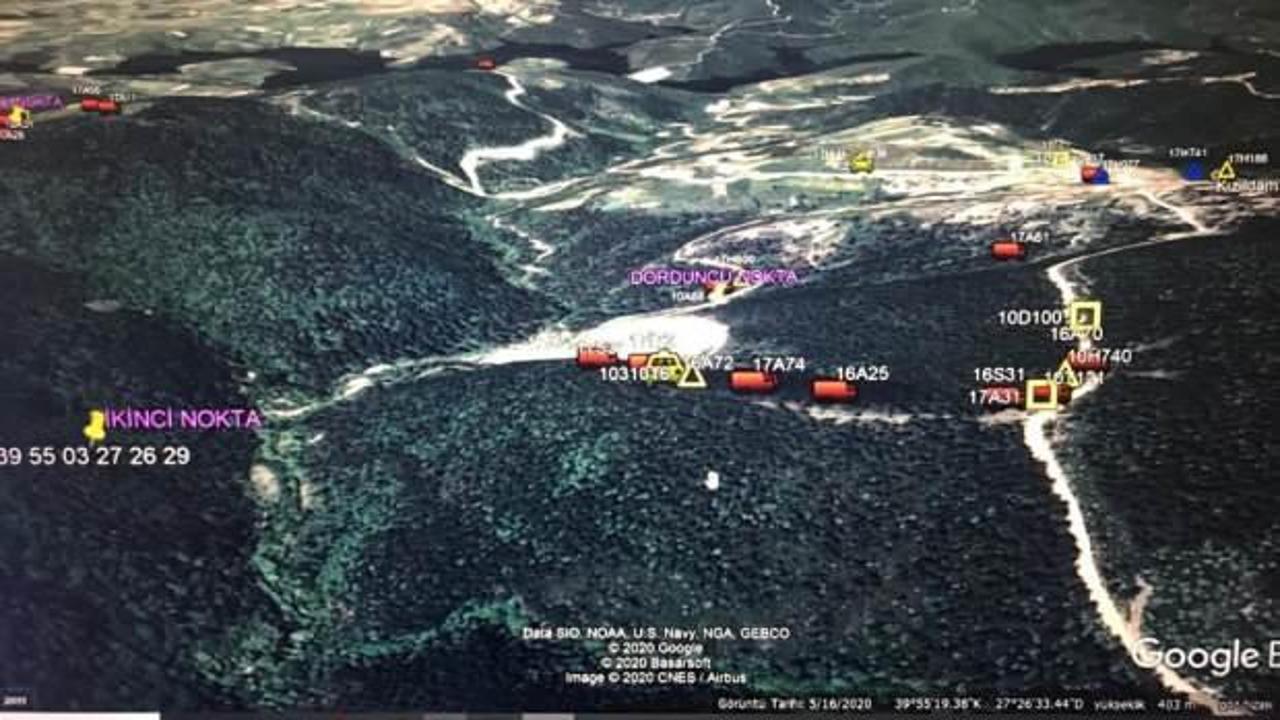 Orman yangını sırasında Termal drone ve İHA'lar nokta verdi!
