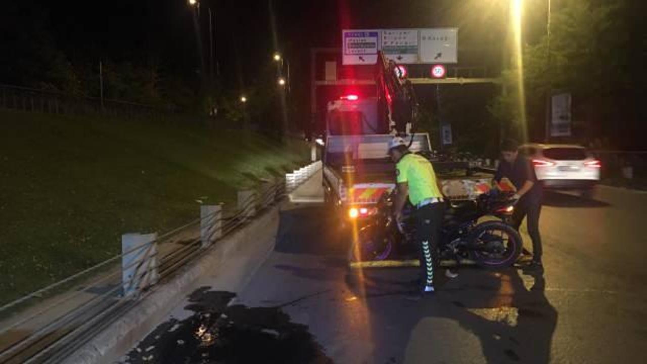 Sarıyer'de bariyerlere çarpan motosikletteki 2 kişi öldü