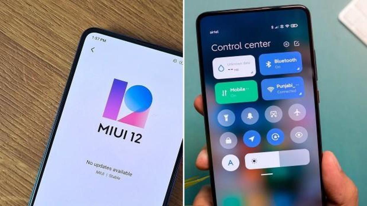 MIUI 12 güncellemesi resmen yayınlandı