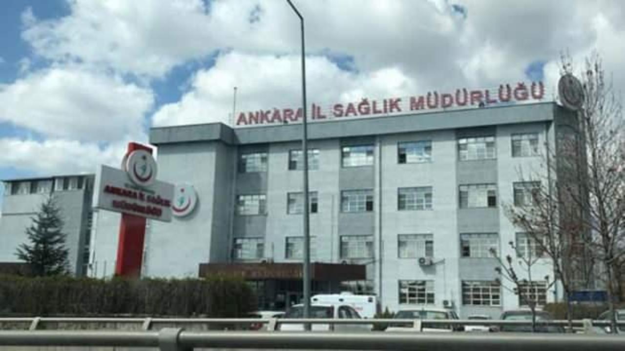 Ankara İl Sağlık Müdürlüğünden pandemi açıklaması
