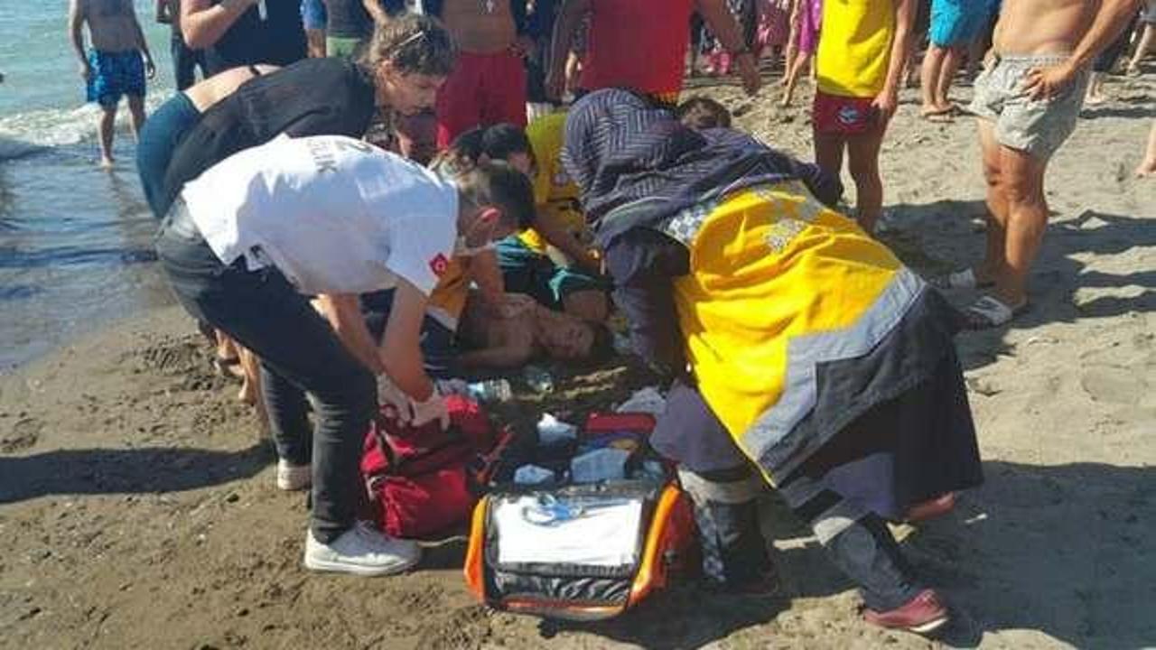 Denize giren 15 yaşındaki çocuktan kahreden haber