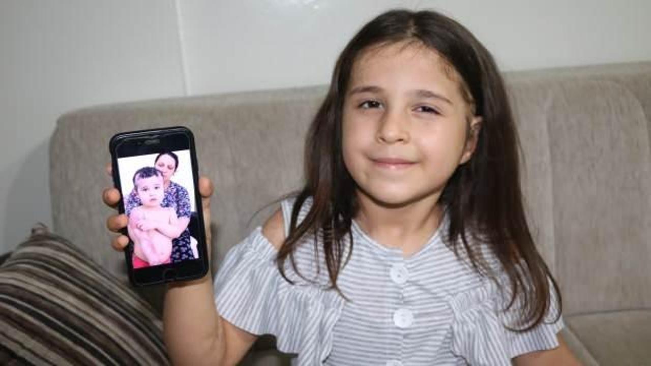 Minik Miray'ın yürek burkan görüntüsünden eser kalmadı