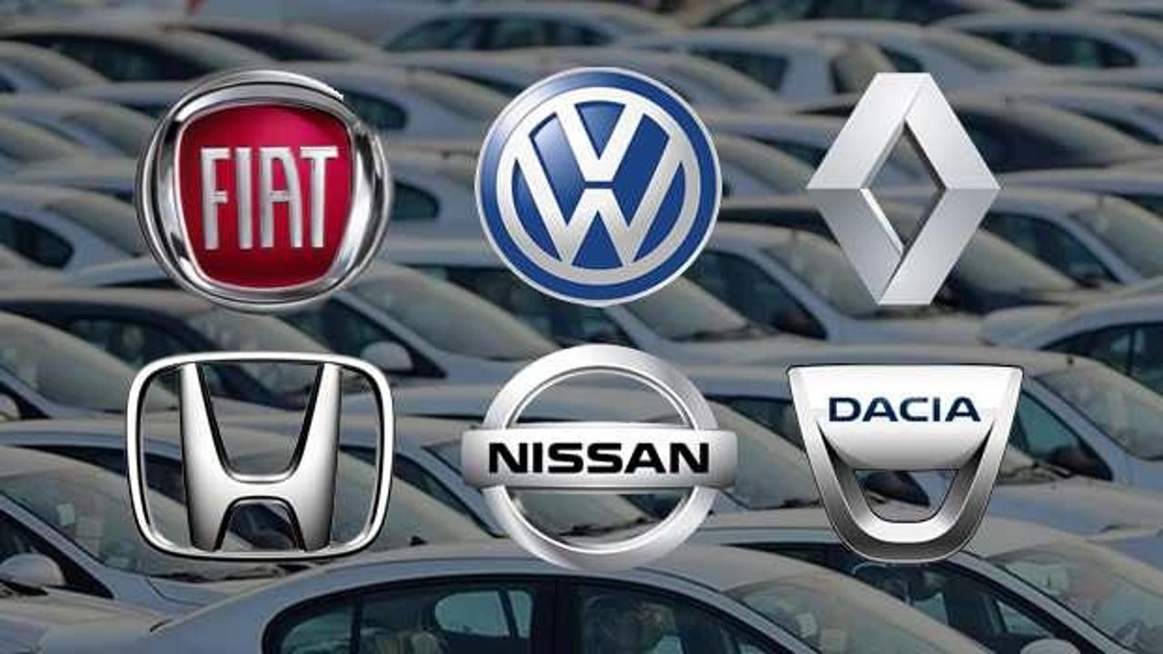 Sıfır araç fiyatları değişti! 2020 Ağustos ayı Fiat Volkswagen Honda zamlı araba fiyatları