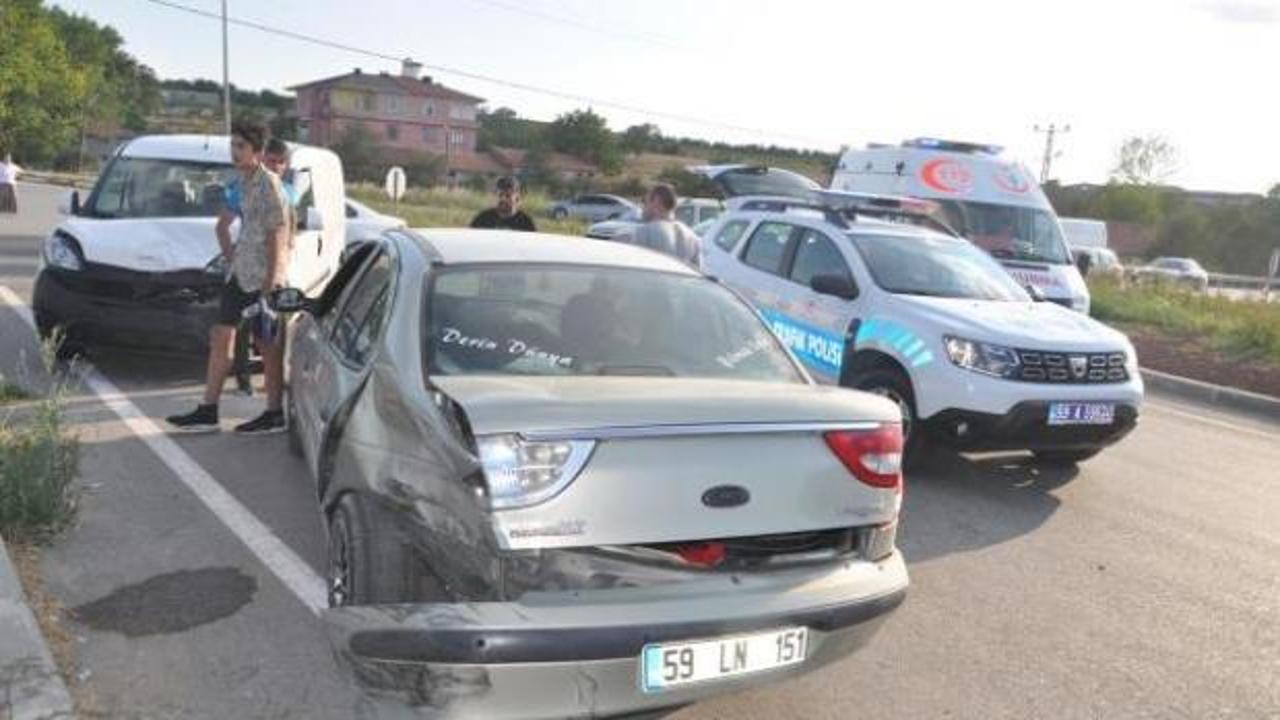 Tekirdağ'da feci kaza: Yaralılar var