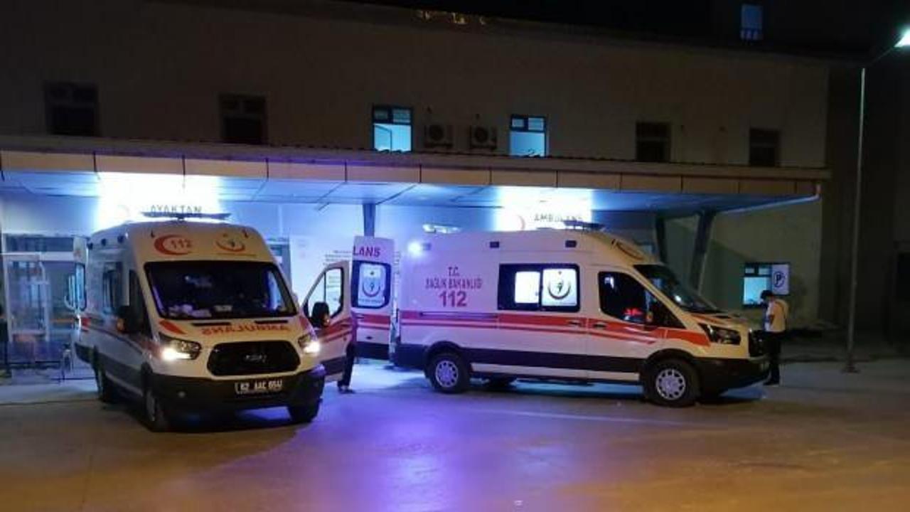 Tunceli'de motosiklet kazası: 2 yaralı