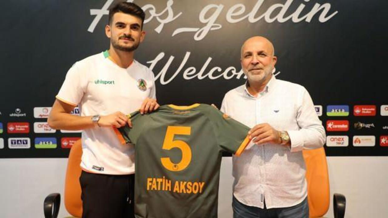 Alanyaspor, Fatih Aksoy'u resmen açıkladı