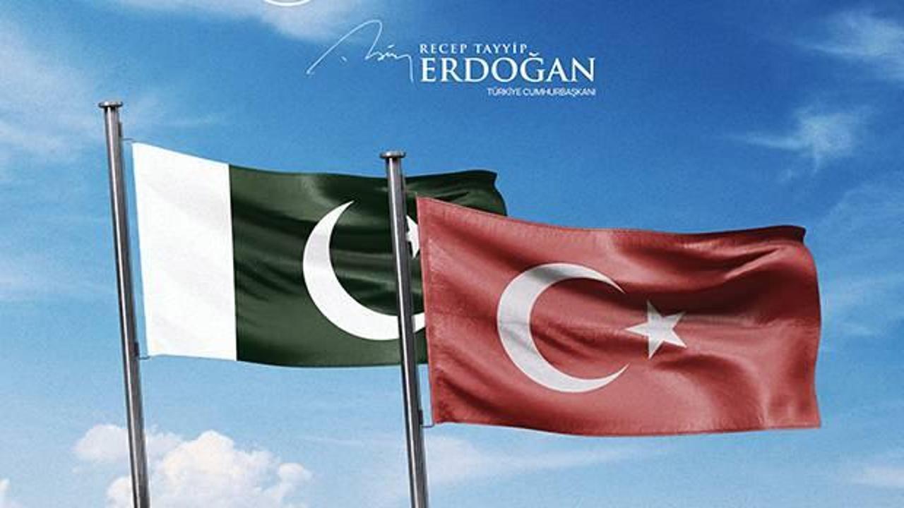 Başkan Erdoğan Pakistan'ın bağımsızlık gününü kutladı