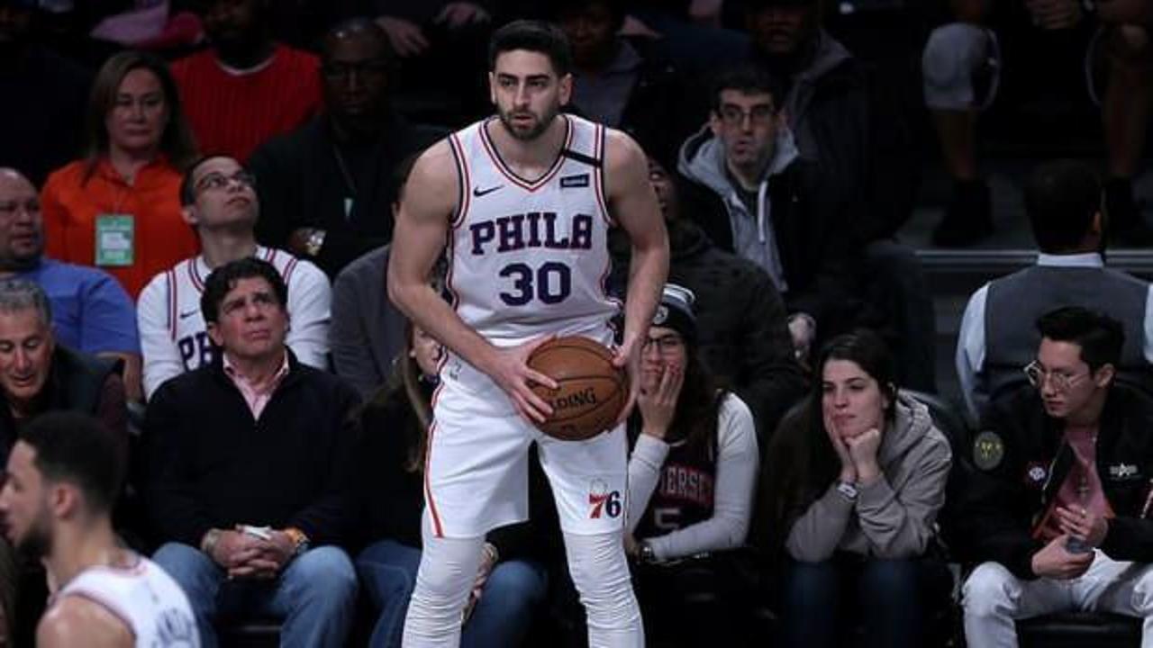 Furkan Korkmaz'ın 21 sayısı Philadelphia 76ers'a yetmedi