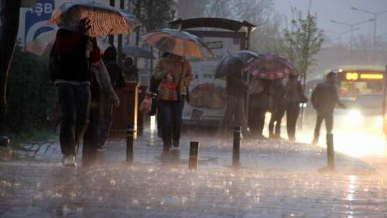 Meteoroloji'den Türkiye'nin kuzey şeridi için sağanak yağmur uyarısı