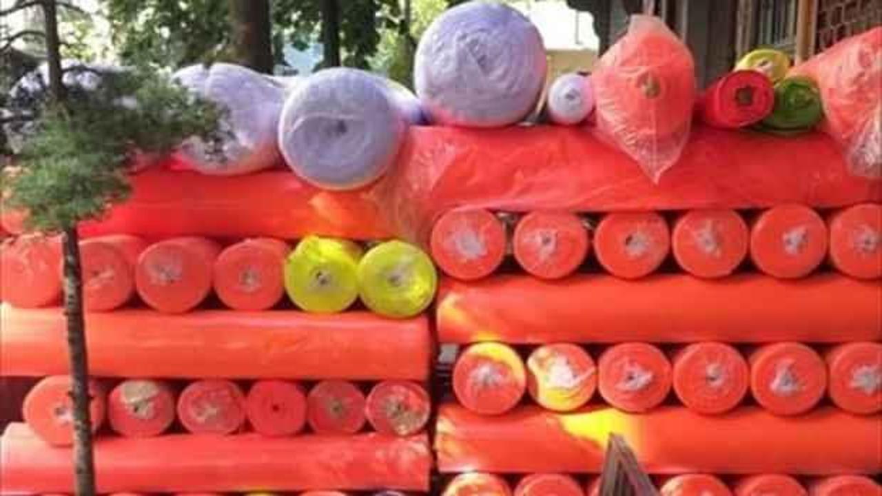 Tekstil firmasından 90 top kumaş çalan kişi tutuklandı