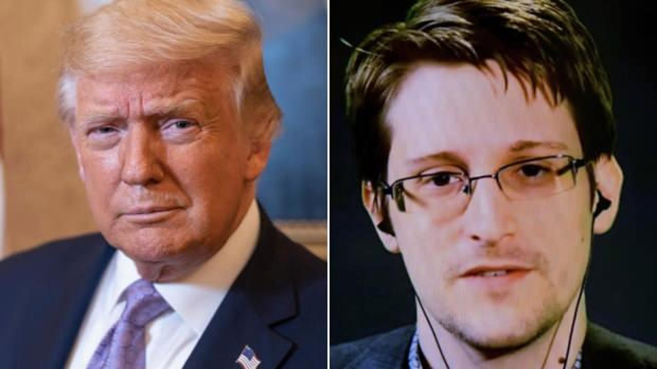 Trump'tan Edward Snowden'a affa yeşil ışık