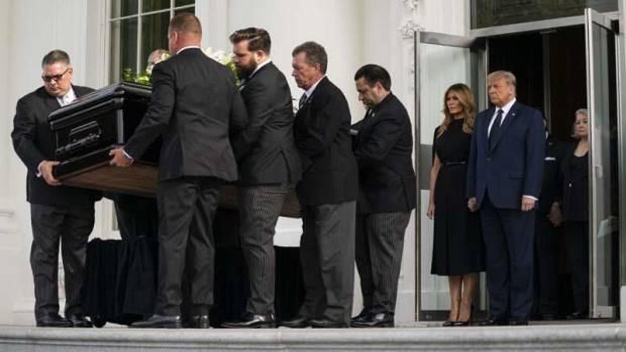 1963 yılından beri ilk! Beyaz Saray'da özel cenaze töreni