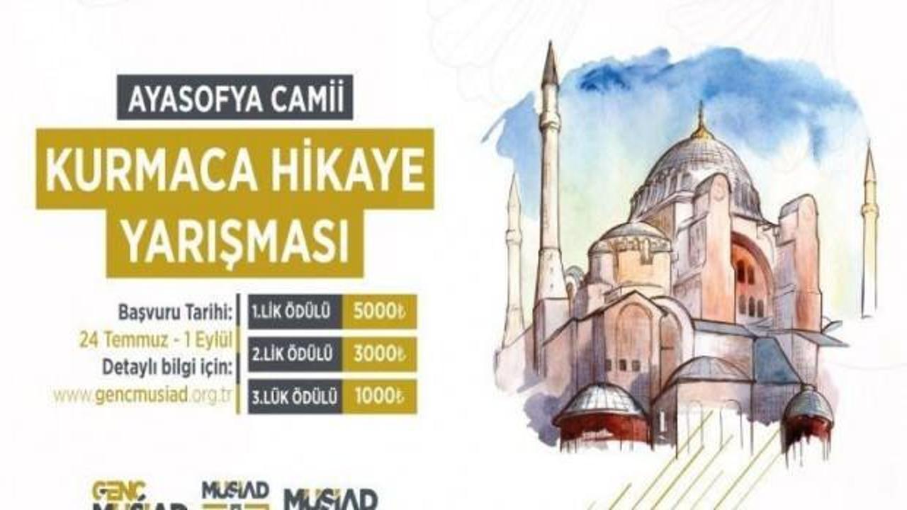 Ayasofya Camii için ödüllü öykü yarışması