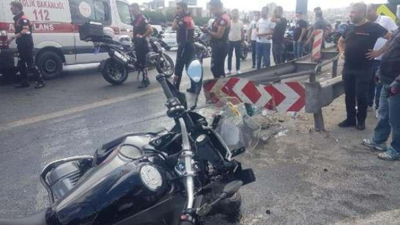 Bağcılar TEM'de kaza yapan yunus polisleri ağır yaralandı
