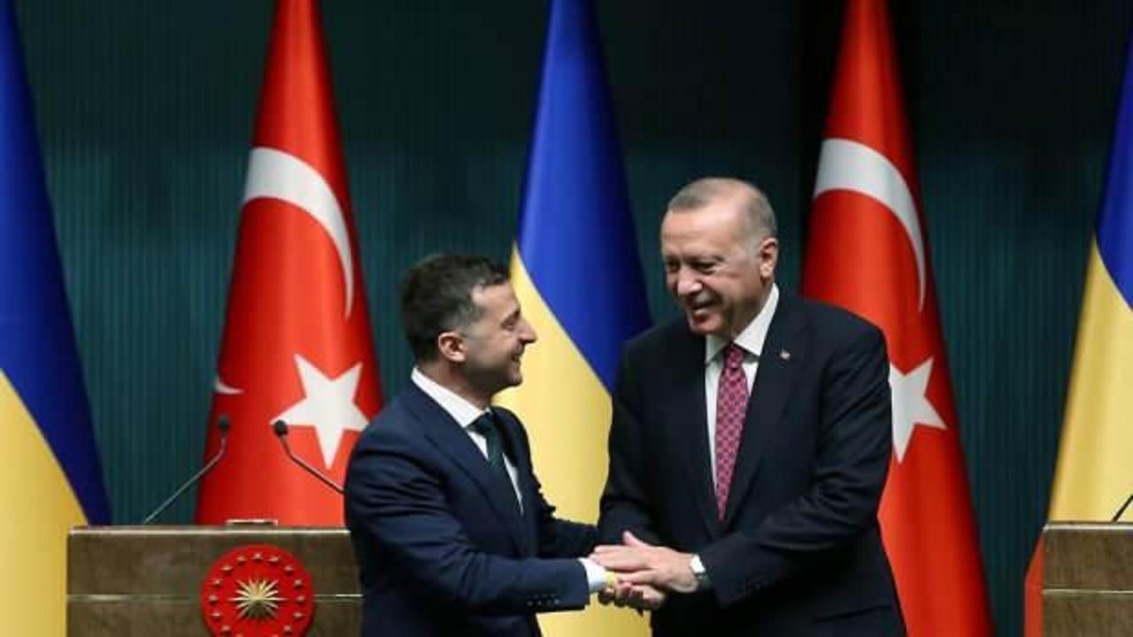 Erdoğan ve Zelenskiy arasında görüşme