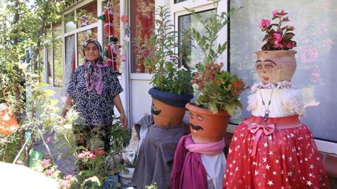 Hayal bahçesi ziyaretçilerini şaşırtıyor