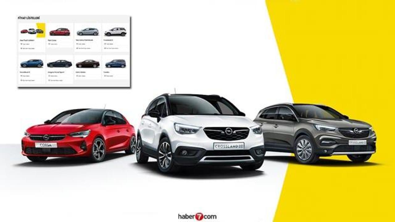 Opel 0,69 faizli 120 bin TL kredi sunuyor! İşte yeni Crossland X Corsa Astra güncel fiyatları