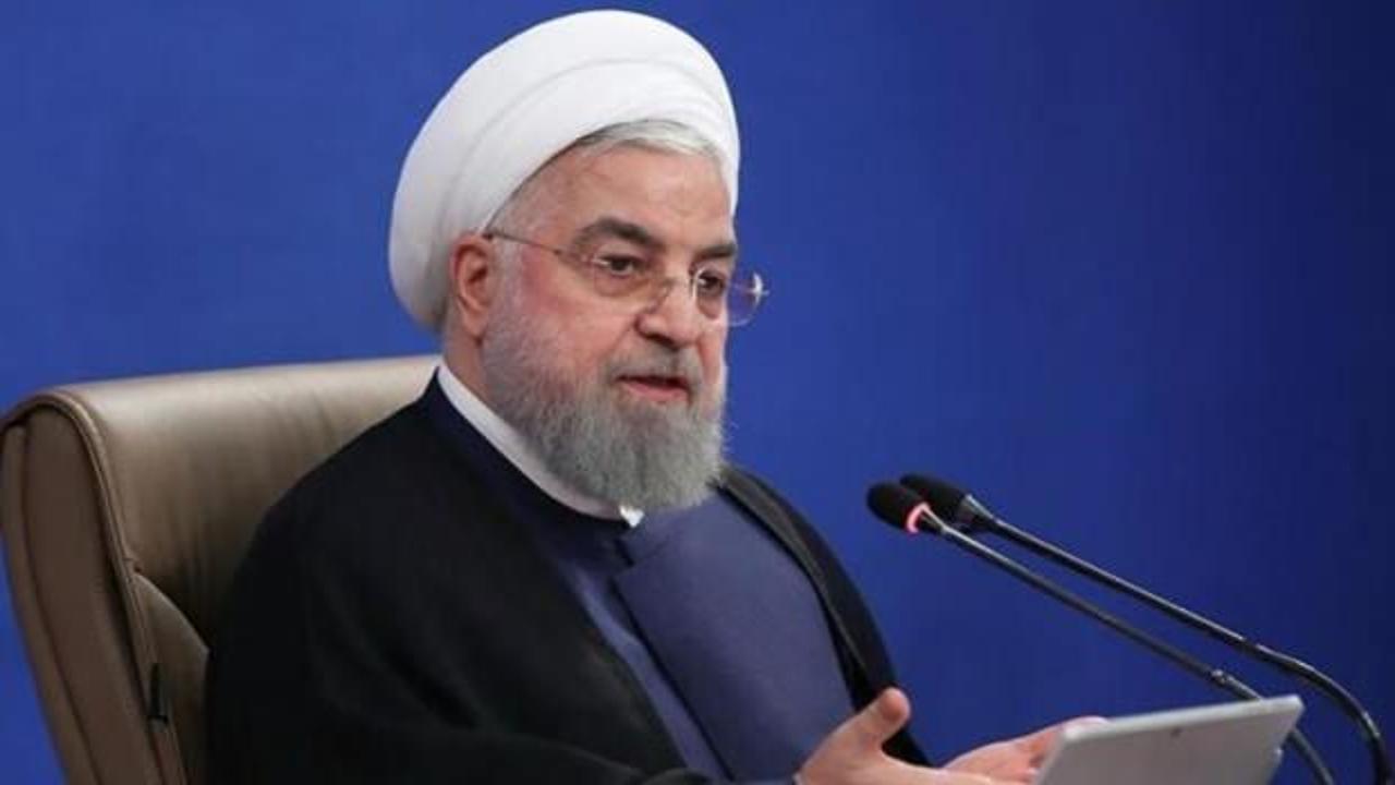 İran Cumhurbaşkanı Ruhani: Ekonomik savaş daha fazla süremez