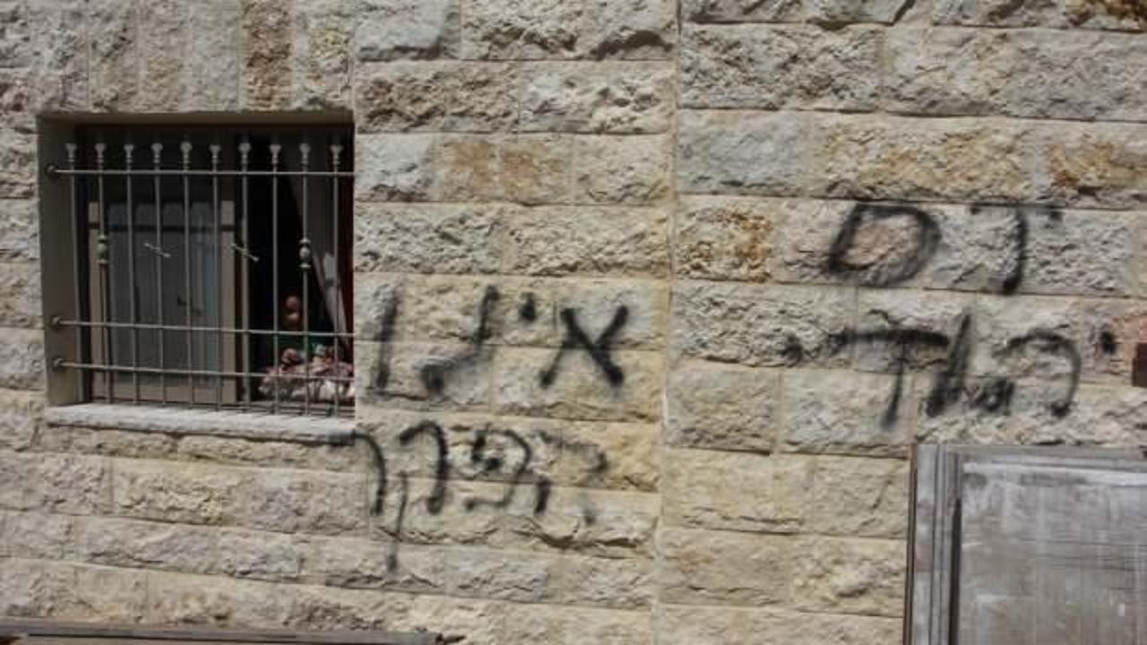 Fanatik Yahudilerden Filistin beldesine bir ay içinde ikinci kez ırkçı saldırı