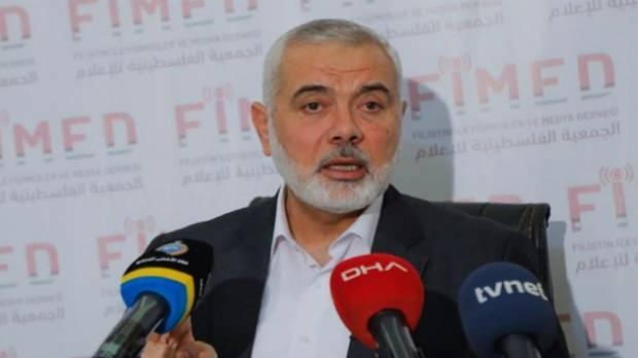 Hamas lideri Heniyye: Gazze ablukasının sona ermesi için temaslarımız sürüyor