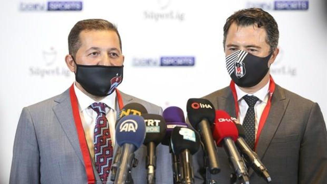 Trabzonspor ve Beşiktaş'tan fikstür açıklaması
