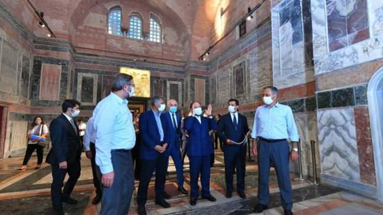 Vali Yerlikaya, Kariye Camii’nin ibadete açılması için yapılan çalışmaları inceledi
