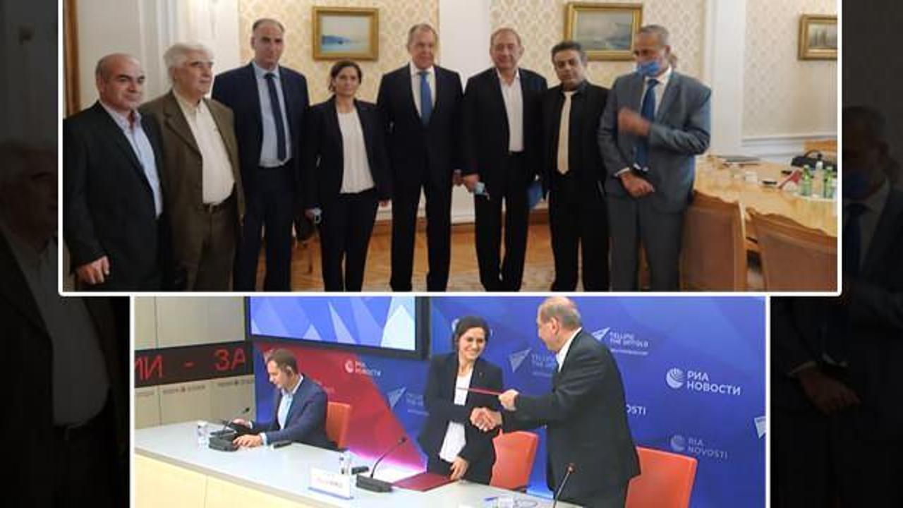 PYD, Moskova'da anlaşma imzalayıp Lavrov ile görüştü! Türkiye'den sert tepki