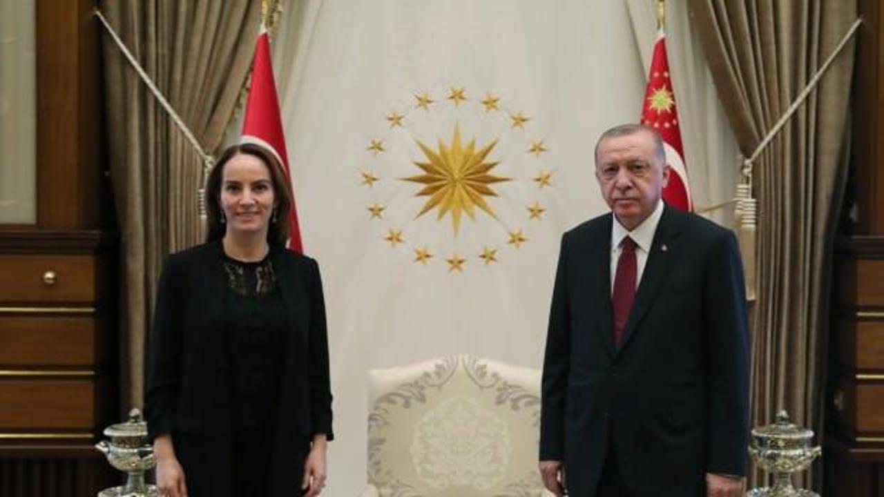 Başkan Erdoğan Gabriela Cuevas Barron’u kabul etti