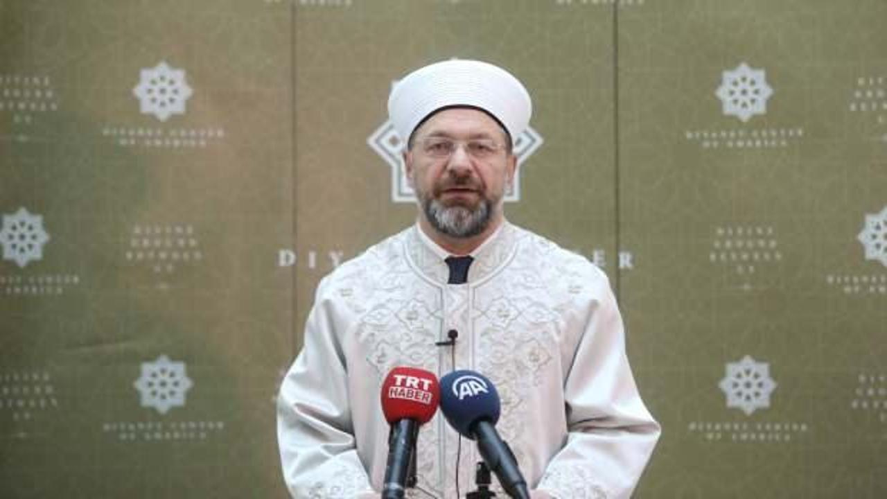 Ali Erbaş'tan vaiz &Ouml;zlem G&ouml;n G&uuml;neş a&ccedil;ıklaması