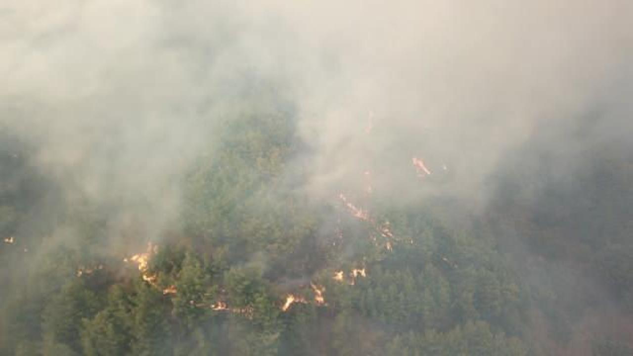 Hatay’daki orman yangınında bir köy daha tahliye edildi