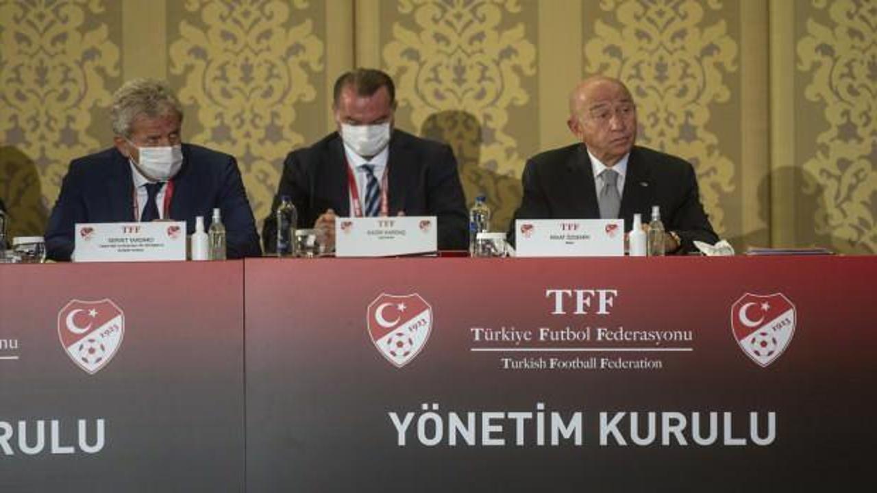TFF Başkanı Özdemir ve yönetim kurulu ibra edildi