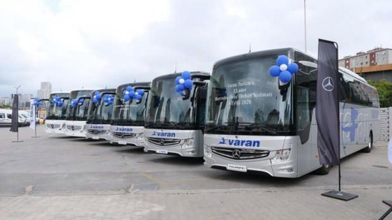Varan Turizm 70 milyon TL'lik yerli otobüs satın aldı