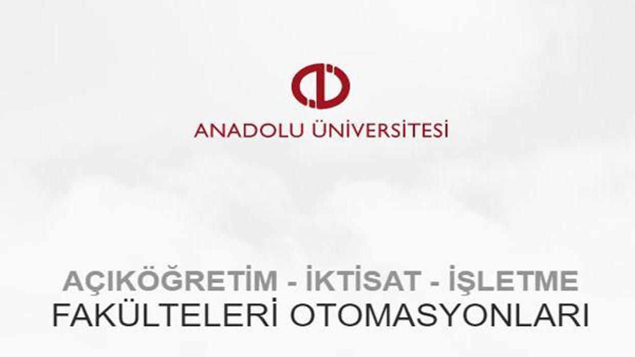 AÖF kayıt yenileme ve yeni kayıt tarihleri! 2020 Anadolu Üniversitesi AÖF kayıt takvimi