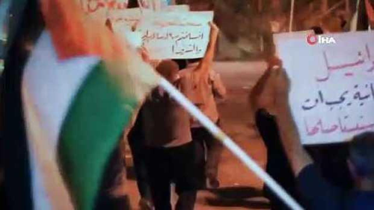 Bahreyn'de halk ayaklandı! İsrail ile yapılan anlaşmayı protesto etti